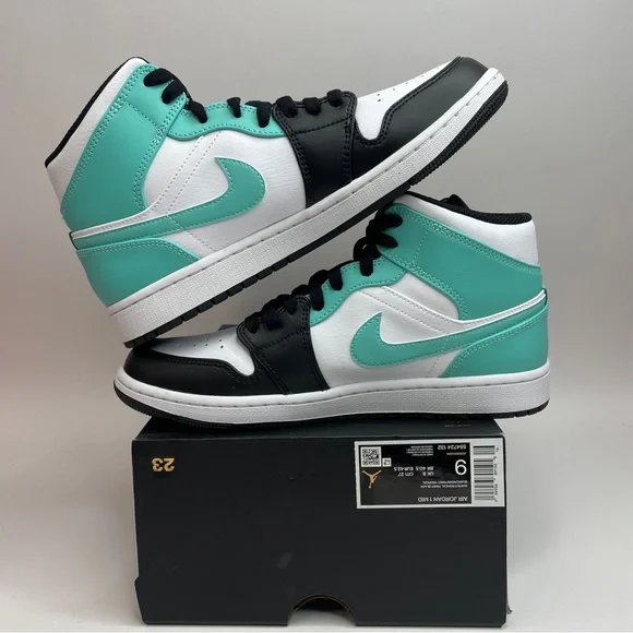 Nike Air Jordan 1 Retro Mid “Tropical Twist/Igloo” - Picture 3 of 4